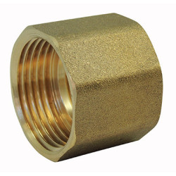 Manchon laiton taraudé femelle 3/4" avec butée - Codital_ref 1270