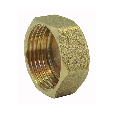 Bouchon femelle 3/4" laiton Codital à tête hexagonale_ref 1300