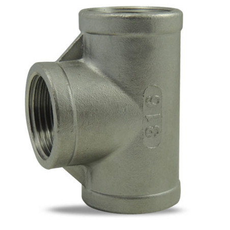 Té égal 3/4" en inox 316 Codital_ref 8130