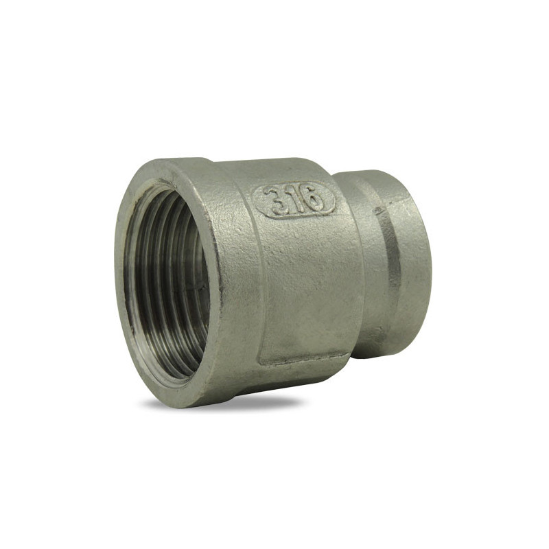 Manchon inox 316 réduit femelle/femelle Codital 3/4"x1/2"_ref 8240