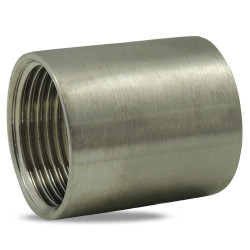 Manchon inox 316 BSPT 1/4" femelle/femelle Codital_ref 8270