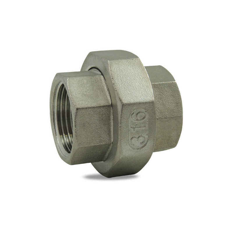 Raccord union conique femelle/femelle 1"1/2 inox 316 Codital_ref 8340