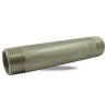 Mamelon tube mâle/mâle 3/8" inox 316 - longueur 100 mm Codital_ref 8530