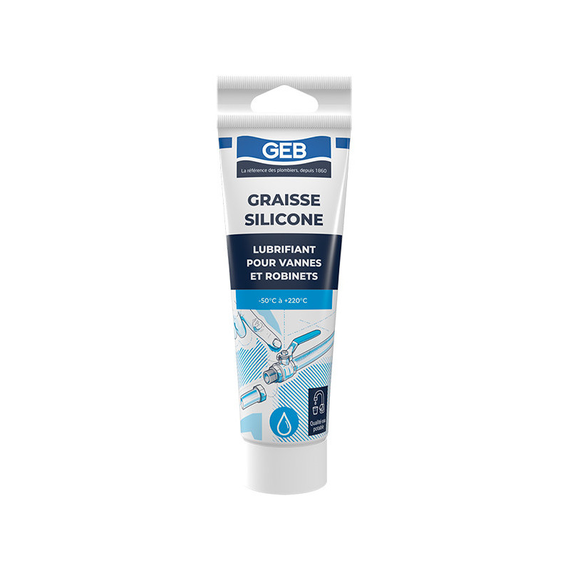 Tube de graisse silicone GEB 125 ml_ref 515521