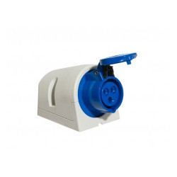 Socle mural CEBA 230V 32A avec boîtier IP44_ref W3B32