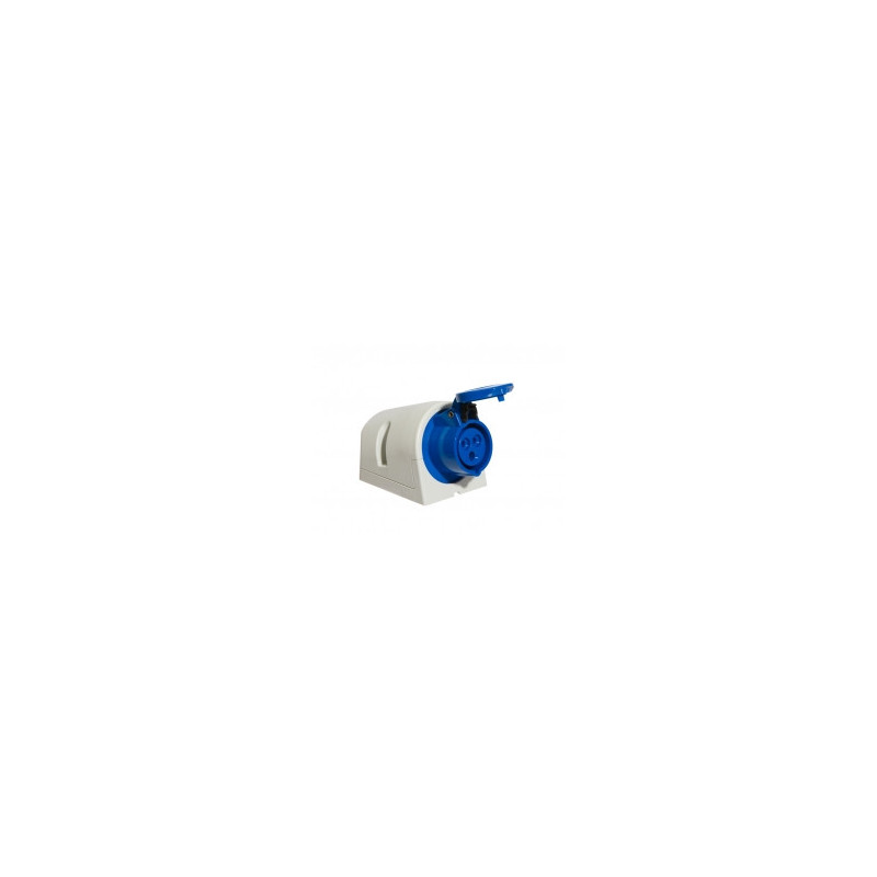 Socle mural CEBA 230V 32A avec boîtier IP44_ref W3B32