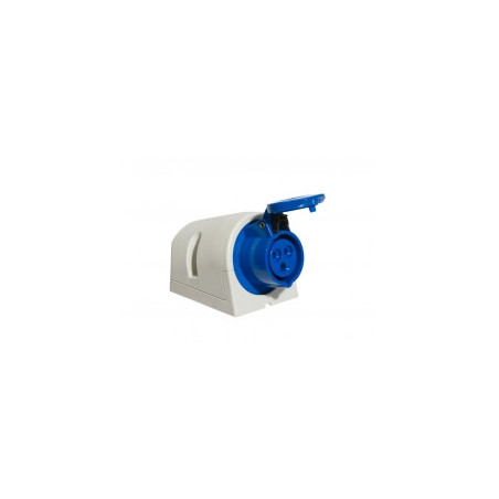 Socle mural CEBA 230V 32A avec boîtier IP44_ref W3B32