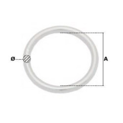 Anneau rond soudé acier zingué Ø60 mm PRAMAC_ref WO0860-1