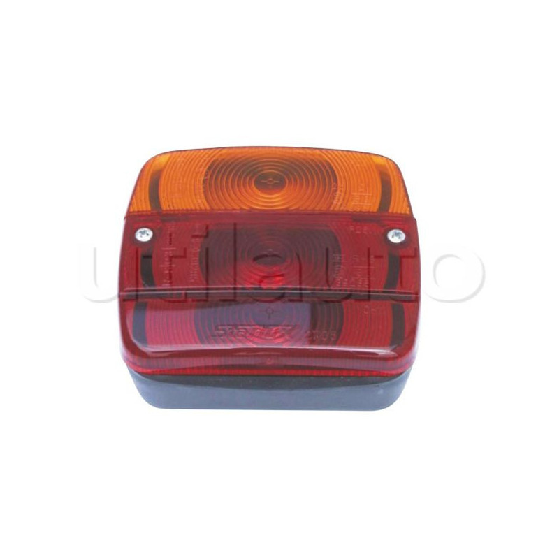 FEU DROIT DE REMORQUE LÉGÈRE À AMPOULES 3 OU 4 FONCTIONS - 12 VOLTS