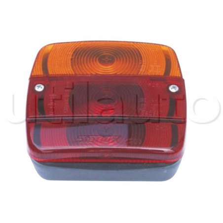 FEU GAUCHE DE REMORQUE LÉGÈRE À AMPOULES 3 OU 4 FONCTIONS - 12 VOLTS