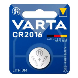 PILE ELECTRONIQUE LITHIUM VARTA CR2016