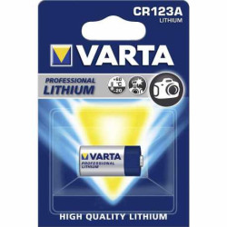 PILE LITHIUM VARTA CR123 - 3V - 1480 mAh