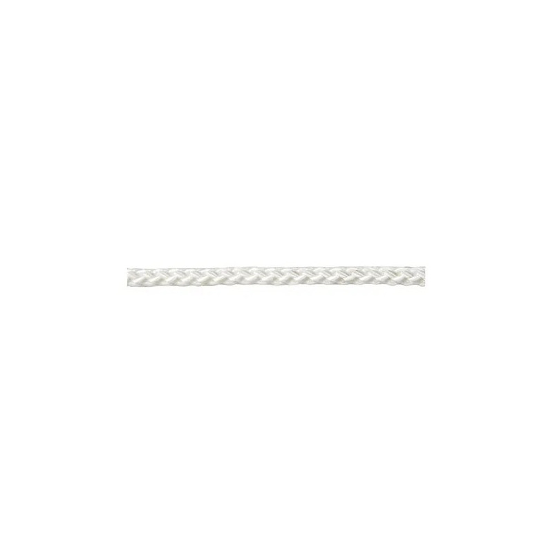 CORDAGE POLYPROPYLENE BLANC 8MM / COURONNE 100M