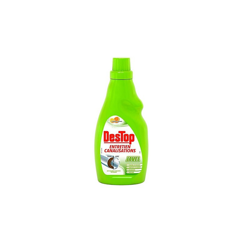 GEL POUR ENTRETIEN CANALISATION DESTOP JAVEL - 750 ML