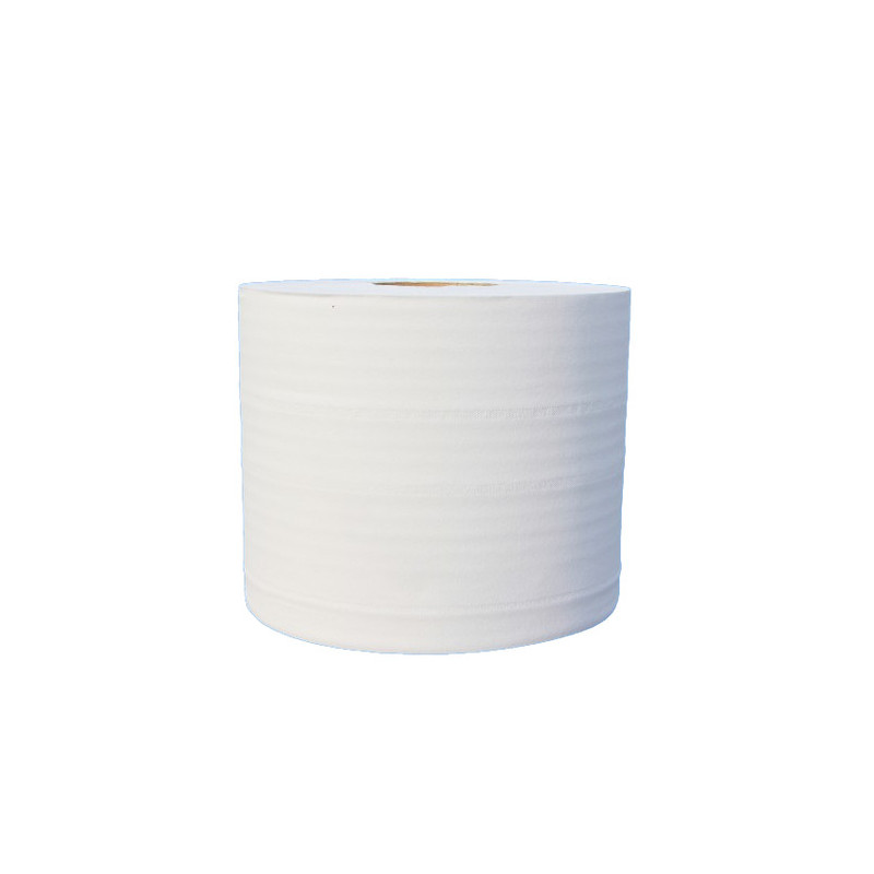 LOT DE 2 PAPIER ESSUYAGE 2 PLIS BLANC 1000 FORMATS