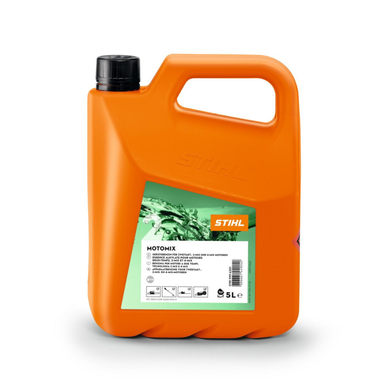 CARBURANT ESSENCE MOTOMIX STIHL MELANGE 2T - BIDON DE 5 LITRES