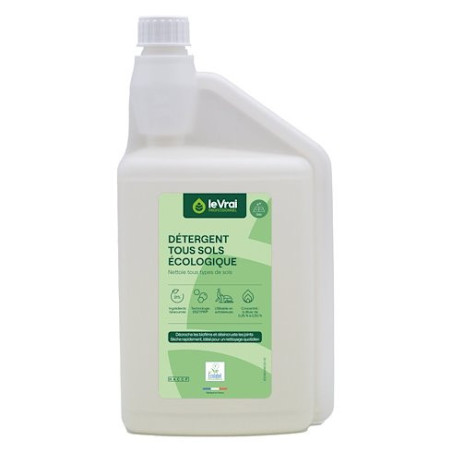 LE VRAI ENZYPIN DETERGENT TOUS SOLS - BIDON DE 1L