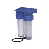 DOUBLE FILTRE ANTI-CALCAIRE COMPLET 10" - 3/4