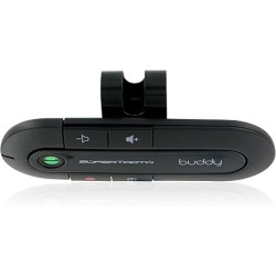 KIT MAINS-LIBRES BLUETOOTH® SUPERTOOTH BUDDY NOIR
