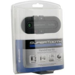 KIT MAINS-LIBRES BLUETOOTH® SUPERTOOTH BUDDY NOIR