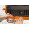 Ruban adhésif PVC orange Eurocel 50mm x 33m pour bâtiment_ref PV07AA0041-2