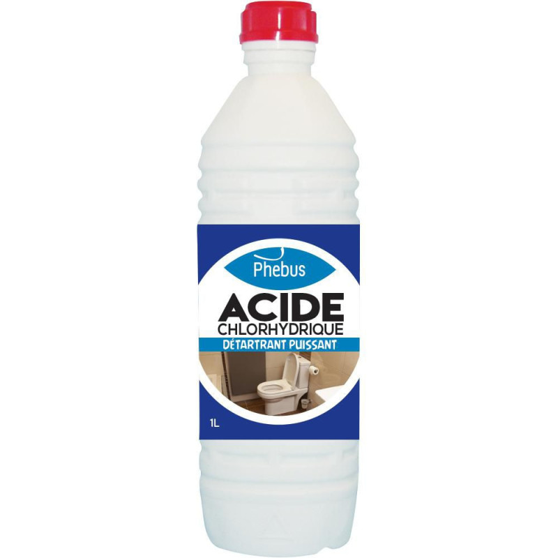 ACIDE CHLORIDRIQUE BIDON 1L