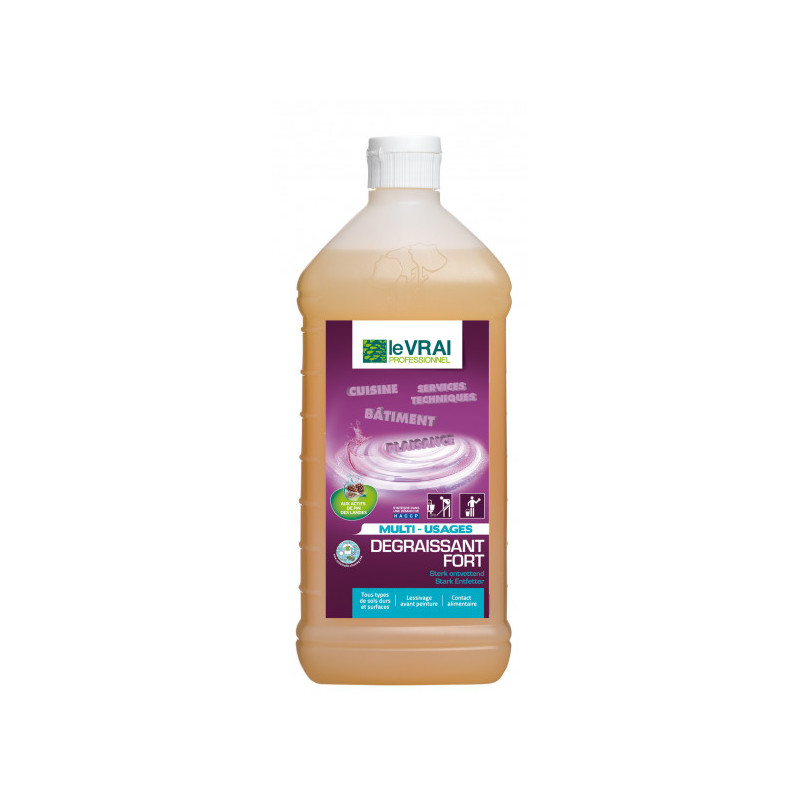 LE VRAI PROFESSIONNEL DÉGRAISSANT FORT MULTI USAGES 1L