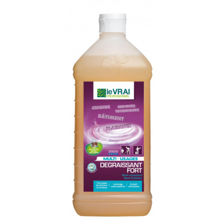 LE VRAI PROFESSIONNEL DÉGRAISSANT FORT MULTI USAGES 1L
