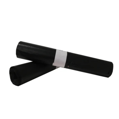 SAC POUBELLE BD NOIR 130L - ROULEAU DE 20 SACS