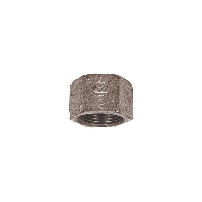 Bouchon femelle hexagonal 1/8" fonte galvanisée ADG_ref 300G-5
