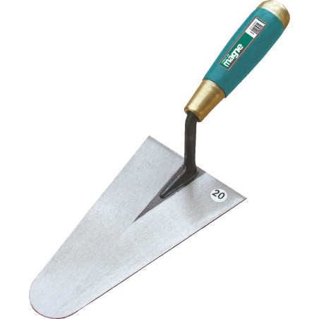 Truelle ronde 26 cm Forges de Magne avec manche bois_ref 367126