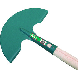 Dresse-bordure demi-lune Forges de Magne avec manche bois_ref 552012