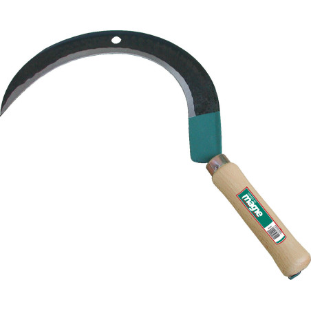 Faucille à herbe Forges de Magne avec manche bois_ref 540345