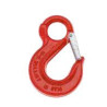 Crochet de levage à œil IDMAT 5,3 tonnes avec linguet de sécurité_ref CHRO013