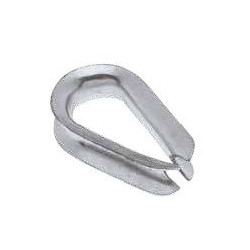 Cosse cœur standard IDMAT DN12 pour câble acier 12 mm_ref COS012