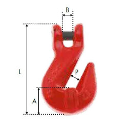 Crochet de levage parallèle à chape IDMAT 16 mm CMU 8T_ref CRU016-1