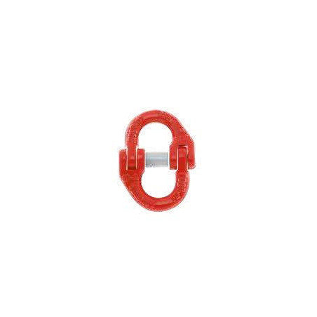 Maillon de jonction IDMAT DN6 avec bague pour chaîne Ø6 mm_ref MJ006