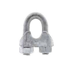 Serre-câble à étrier IDMAT Ø4-5mm zingué_ref SEG005