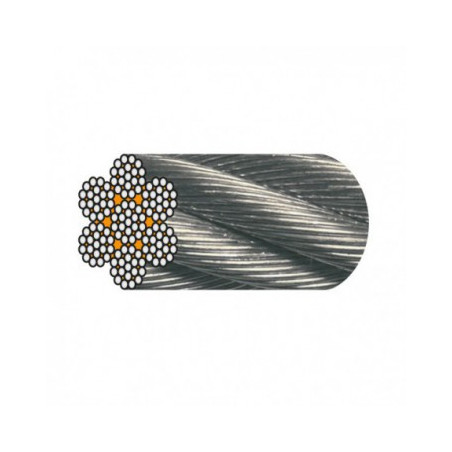 Câble galva 12 mm pour treuil et palan LEVAC_ref 1022PGE180