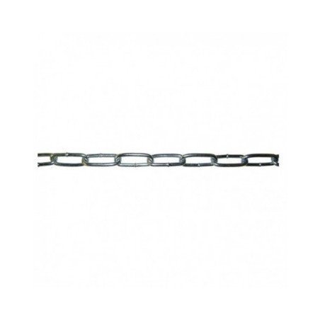 Chaîne droite acier zingué Ø4 mm LEVAC_ref 2042D