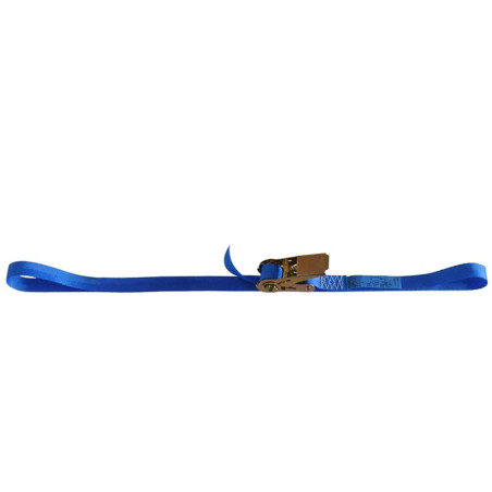 Sangle d’arrimage polyester à cliquet 5m - TMU 800 kg LEVAC_ref 4552D05