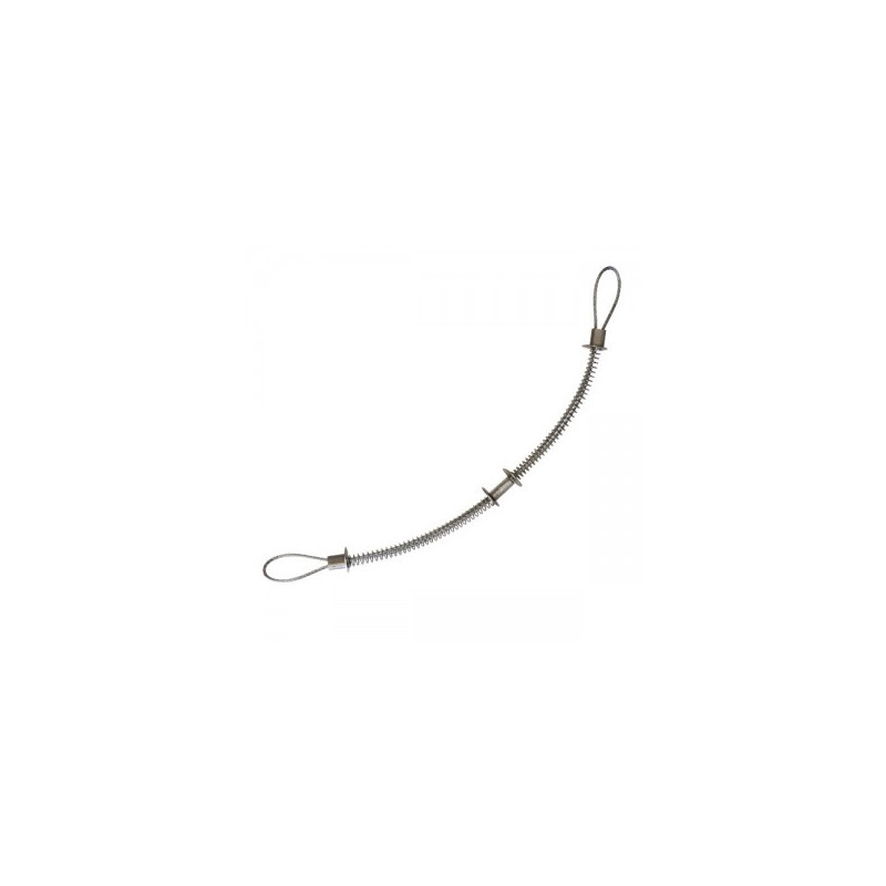 Élingue anti-fouet acier galvanisé 450 mm LEVAC_ref 4700AF3