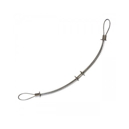 Élingue anti-fouet acier galvanisé 450 mm LEVAC_ref 4700AF3