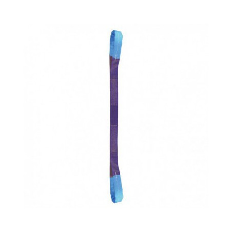 Élingue sangle double polyester 30 mm CMU 1 tonne - longueur 4m - LEVAC_ref 4821A40