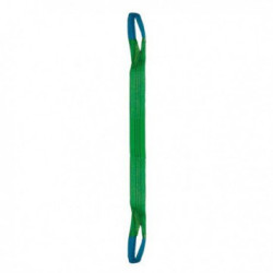 Élingue sangle double polyester 60 mm CMU 2 tonnes - longueur 6m LEVAC_ref 4822B60