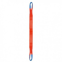 Élingue sangle double polyester 150 mm CMU 5 tonnes - longueur 2m LEVAC_ref 4822E20