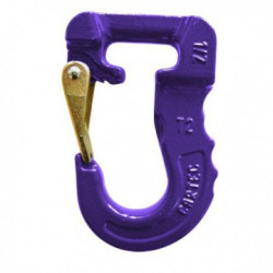 Crochet acier haute résistance pour sangle CMU 2 tonnes Levac_ref 5142H