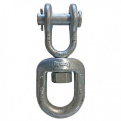 Émerillon à chape acier forgé galvanisé Ø32 mm - CMU 8200kg_ref 5173J