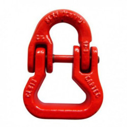 Maillon de jonction pour sangle Ø16 mm - Grade 80 CMU 8 tonnes LEVAC_ref 5183E
