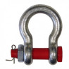 Manille lyre acier haute résistance CMU 2 tonnes Levac_ref 5211E